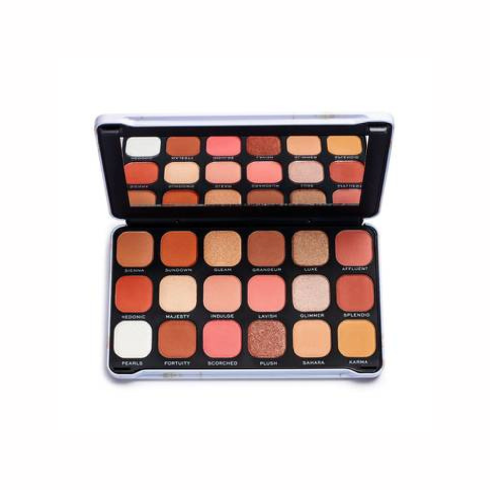 Revolution, Palette, Eye Shadow, Forever, Flawless, Decadent, 18 colors