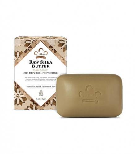 Nubian Heritage Raw Shea Butter Soap Bar for Body and Hands
