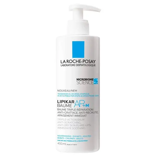 La Roche-Posay, Lipikar AB+M Triple, Repair Moisturizer Balsam, Creamو - 400ml