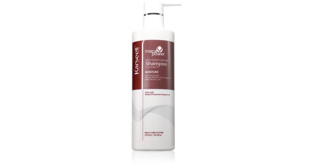 Karsil, Shampoo, Maca Extract, for Moisturizing and Repairing Damaged Hair - 500ml