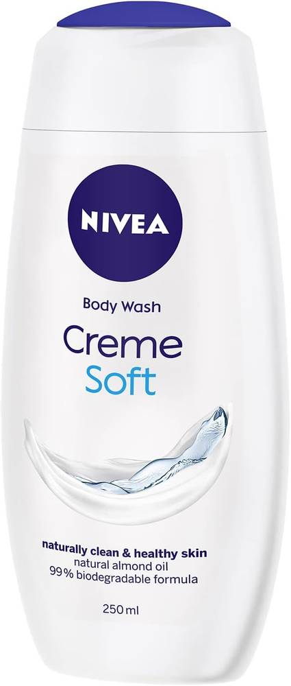 NIVEA, Shower Cream, Soft with Almond Oil, 250ml