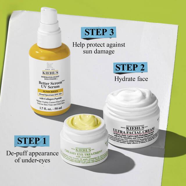 Kiehl's, Daily Hydration & UV Protection Skincare Set 
