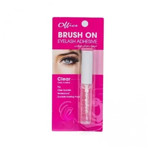 Office, Transparent eyelashes glue