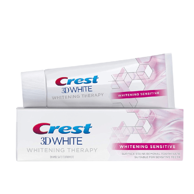 Crest, 3D White, Sensitive, Whitening sensi, Toothpaste - 75 ml
