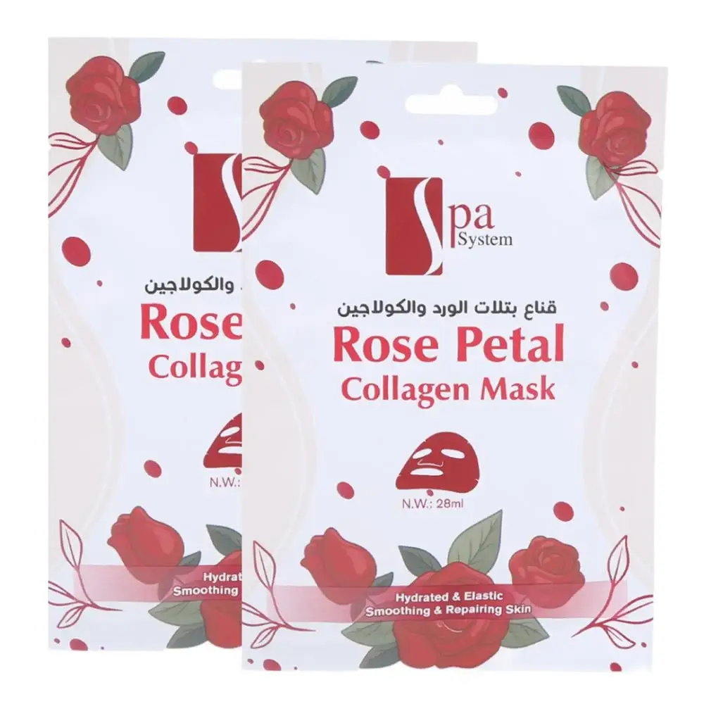 Spa System, Rose Petal & Collagen Mask, 28ml
