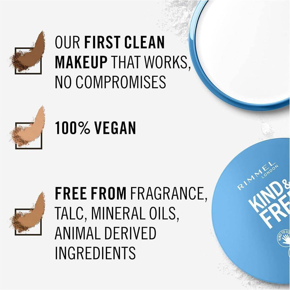 Rimmel Kind & Free Pressed Powder Multi-Shade 