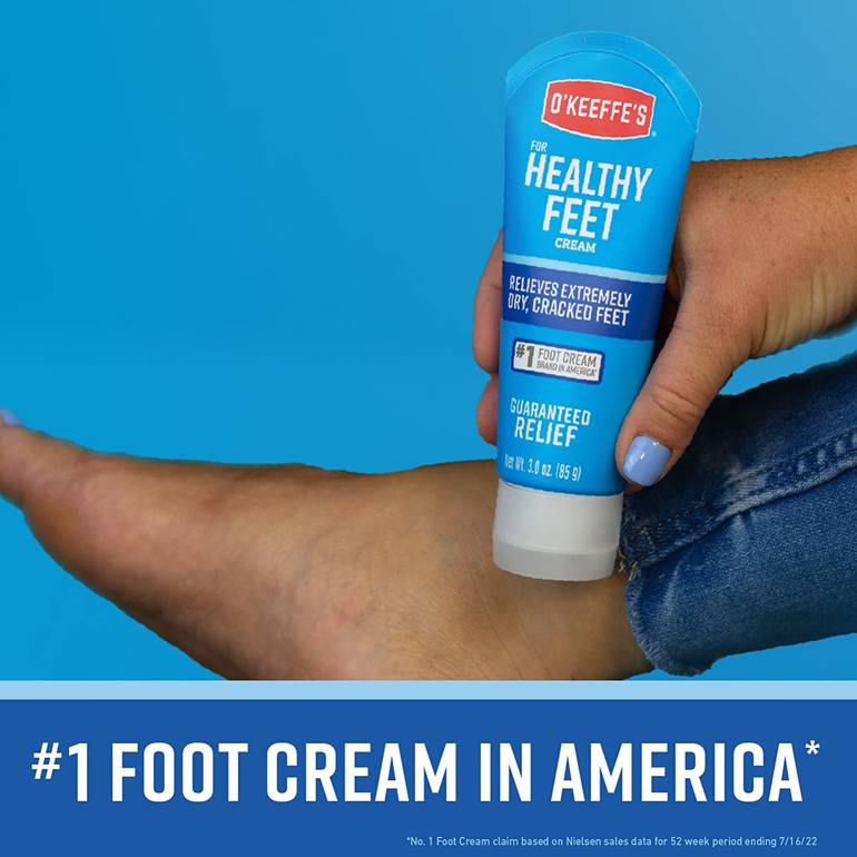 O'Keeffe's, Healthy Feet, Foot Cream, Unscented, (85 g)