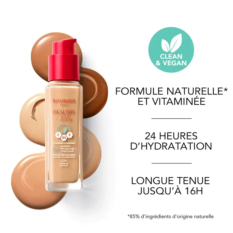 Bourjois, Healthy Max Foundation Cream - Multi-cycle