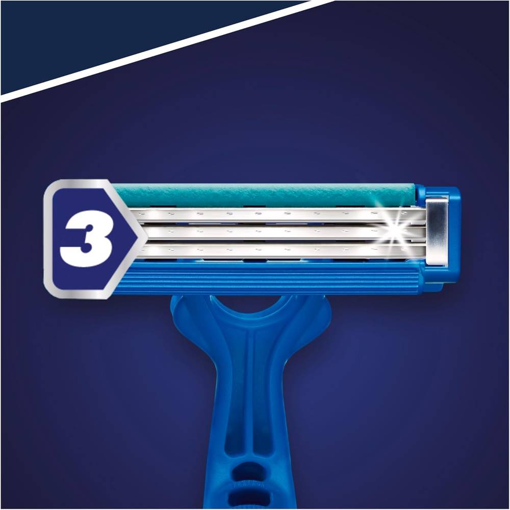 Gillette Blue 3 Simple Razor Set - 8 Pieces