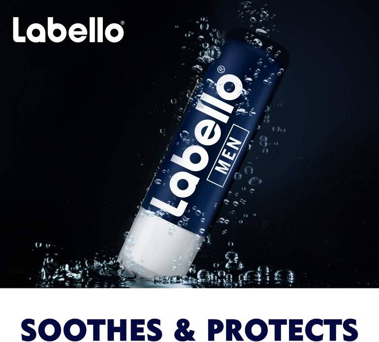 Labello Lip Care Moisturizing Lip Balm Men Active, 4.8g