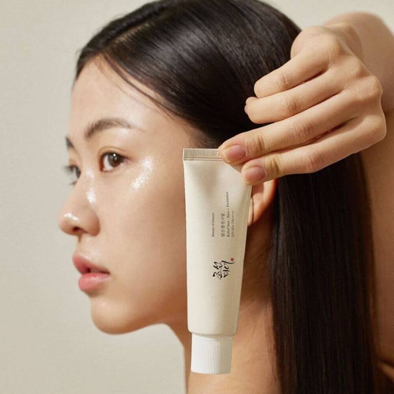 Beauty of Joseon, sunscreen, for the face, with rice extract, and probiotic relief,