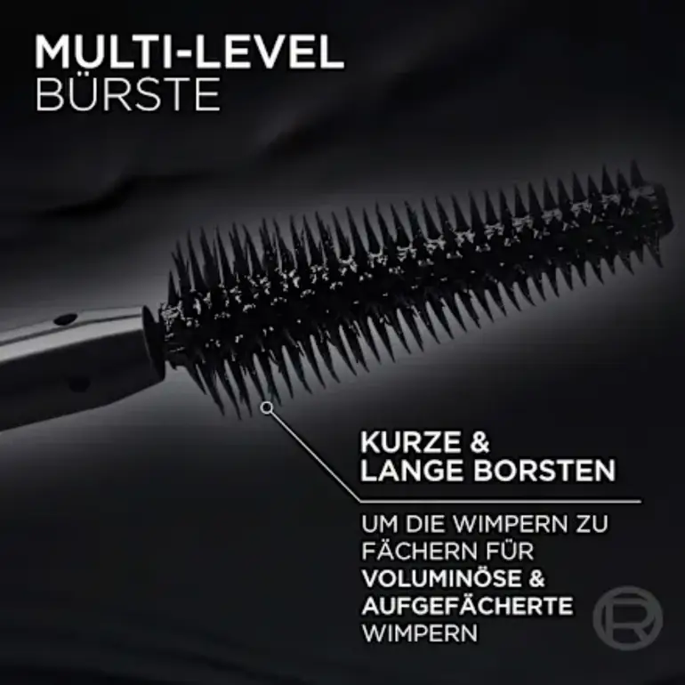 L'Oreal, Volume Mascara, Million Panorama, All Night - Black