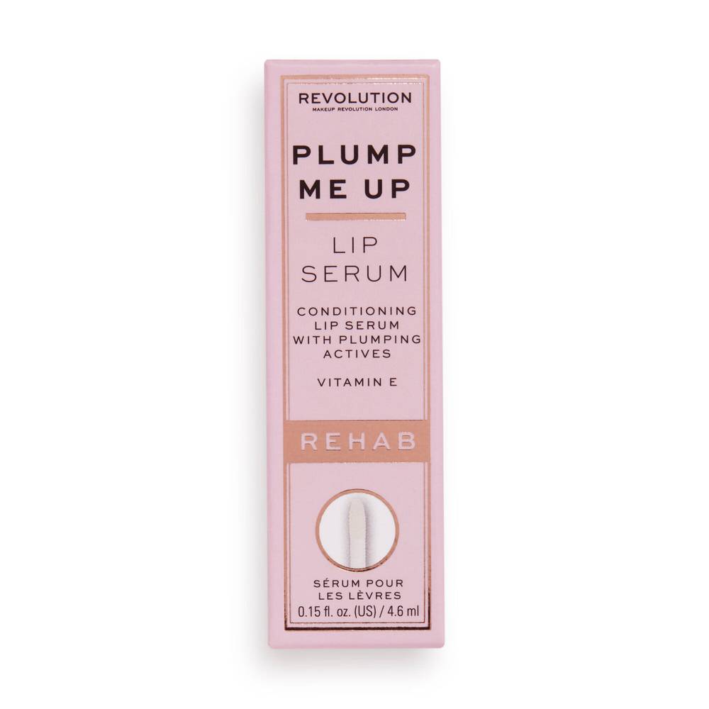 Revolution, Lip Serum, Rehab Plump Me Up, - Orange Glaze