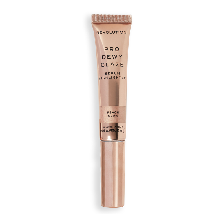 Revolution, Highlighter, Serum, Pro, Dewy Glaze, -peach Glow