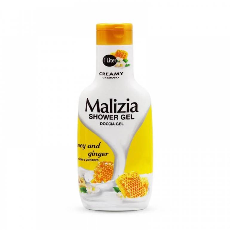 Malaysia, Shower Gel, with Honey and Ginger - 1000ml