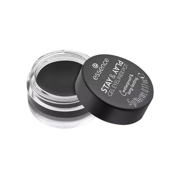 Essence Stay & Play Gel Eyeliner Waterproof – Multiple Shades