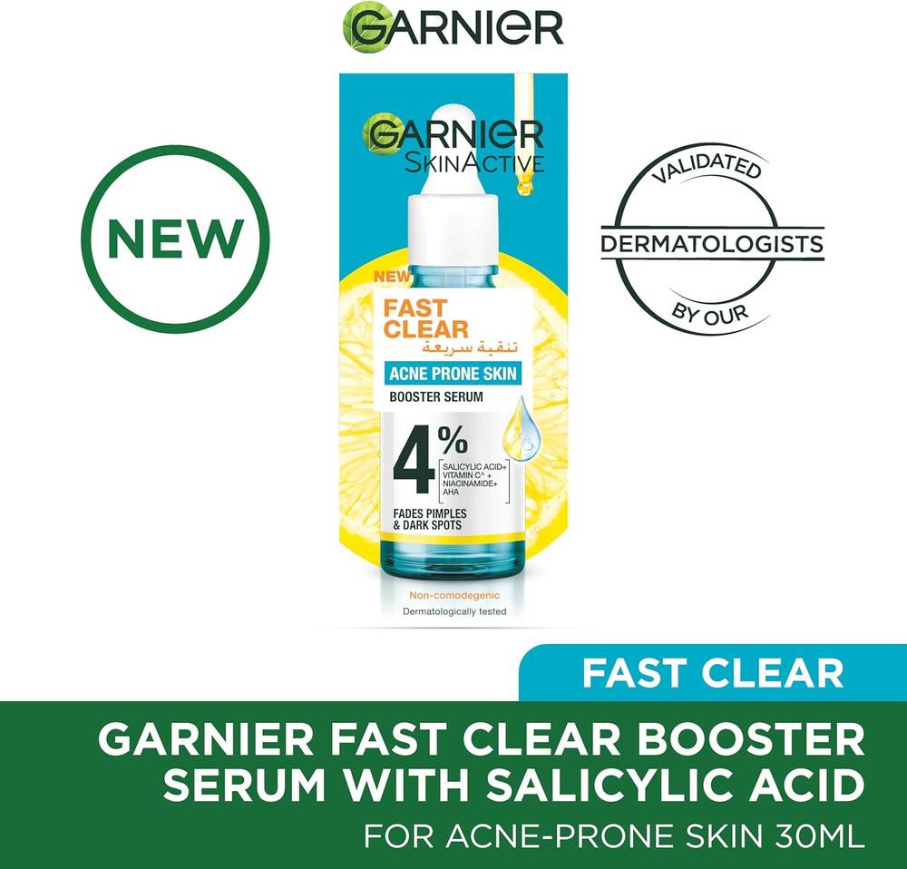 Garnier, Ultra-Refining Serum, Prone to Acne, 15 ml
