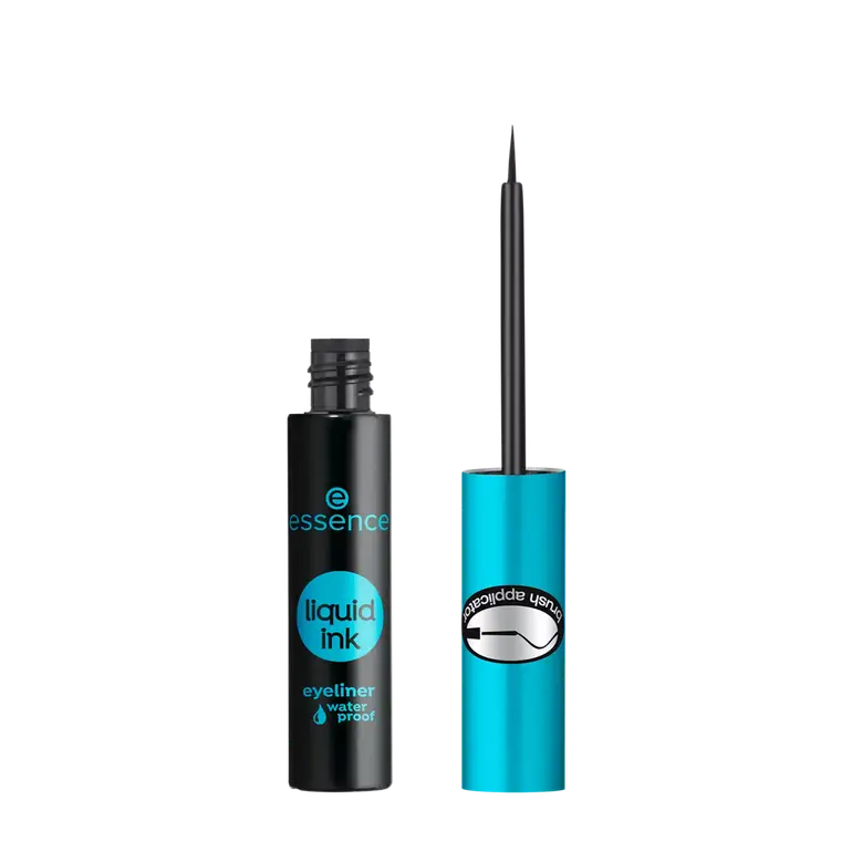 Essence Kohl Eyeliner Waterproof Liquid Eyeliner 01 Black