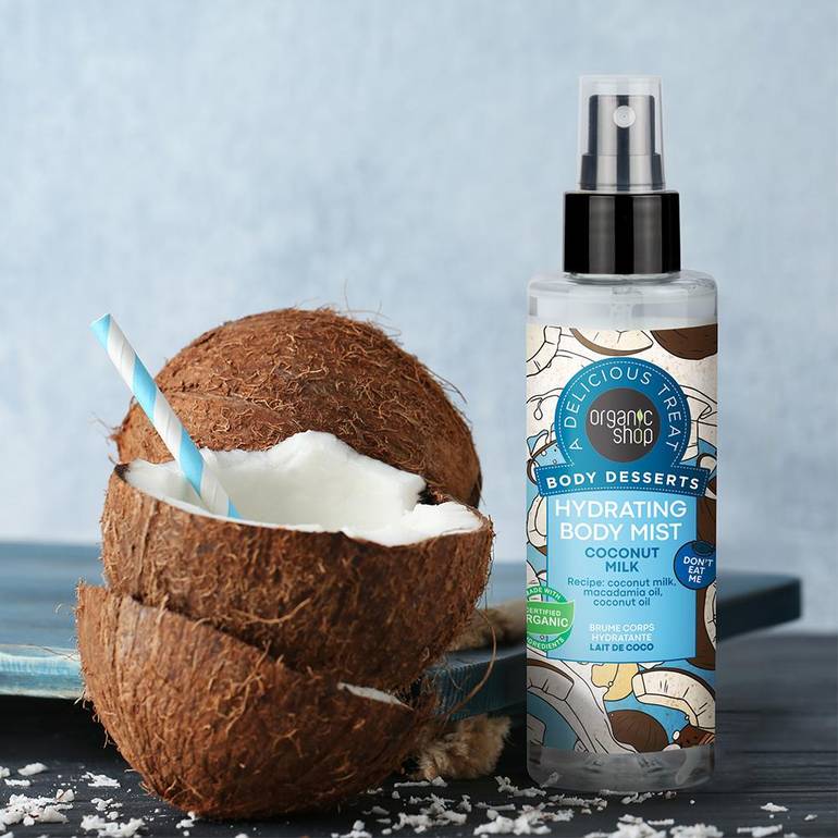 Organic Shop, Moisturizing Body Spray, with Coconut Milk – 200ml