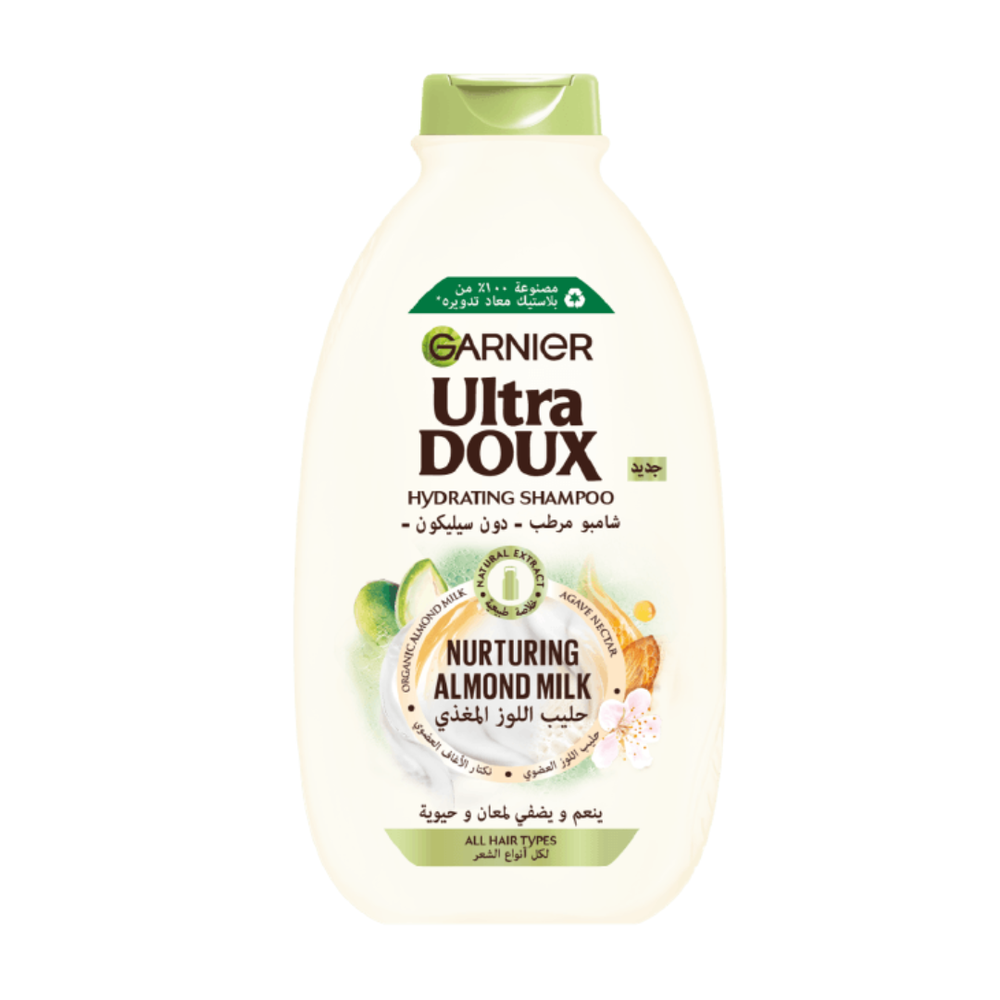 Garnier, Almond Milk Shampoo, Daily Moisture, 400ml