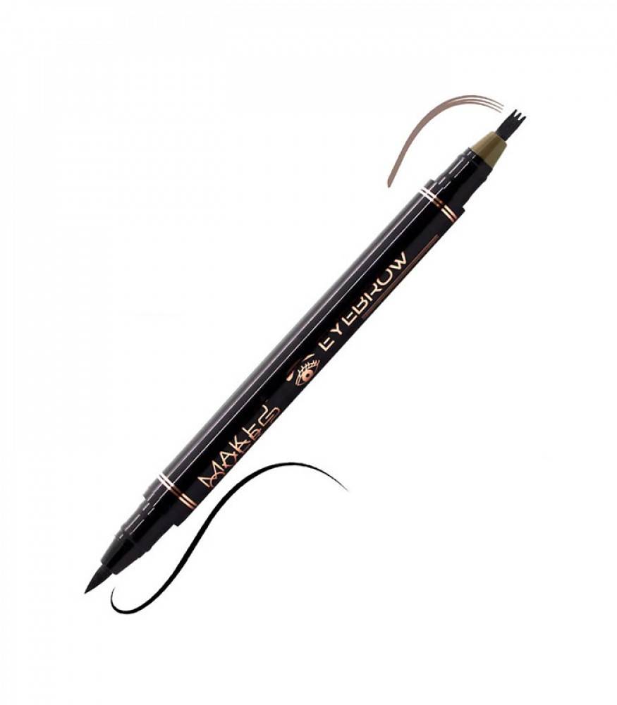 Makeover 22, Dual-ended Eye & Brow Pencil, - 003