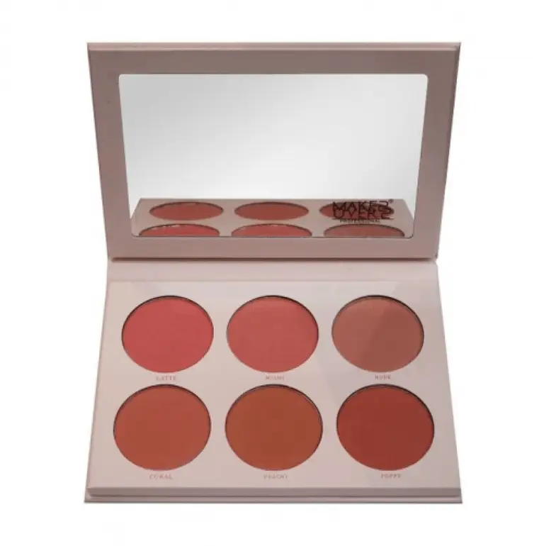 Make Over 22, Palette, Blush, Nude, CHEEK, - 6 Colors M3202