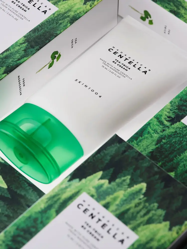 Skin 1004, Skin Soothing Cream, with Centella, Trika B5
