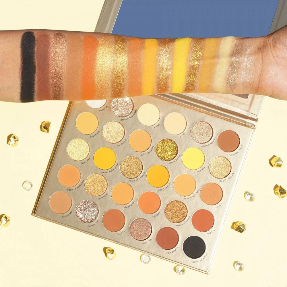 Kara Beauty, Cleo Queen Eyeshadow Palette, 30 Colors - PRO16