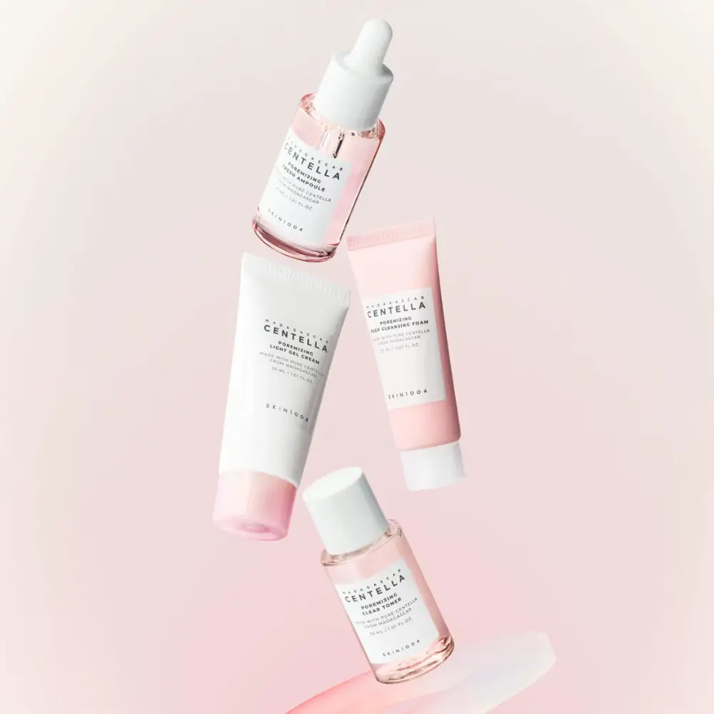 Skin1004, Pore Control Set, Mini Size - 4 Pieces