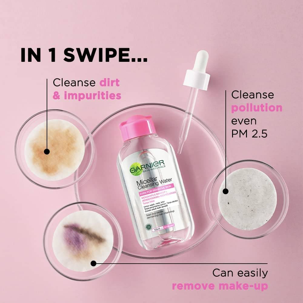 Garnier, Makeup Remover, Micellar, for Sensitive Skin, - 400ml
