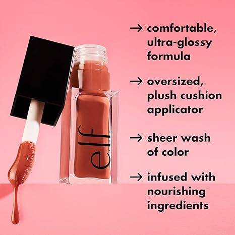 elf, Glow Reviver Lip Oil Kit, Quad Goals