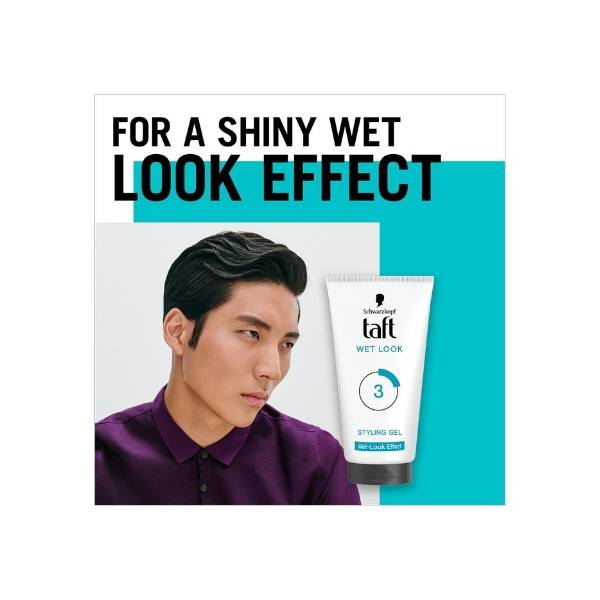 Schwarzkopf, Taft Hair Gel Wet Look Effect, 150ml