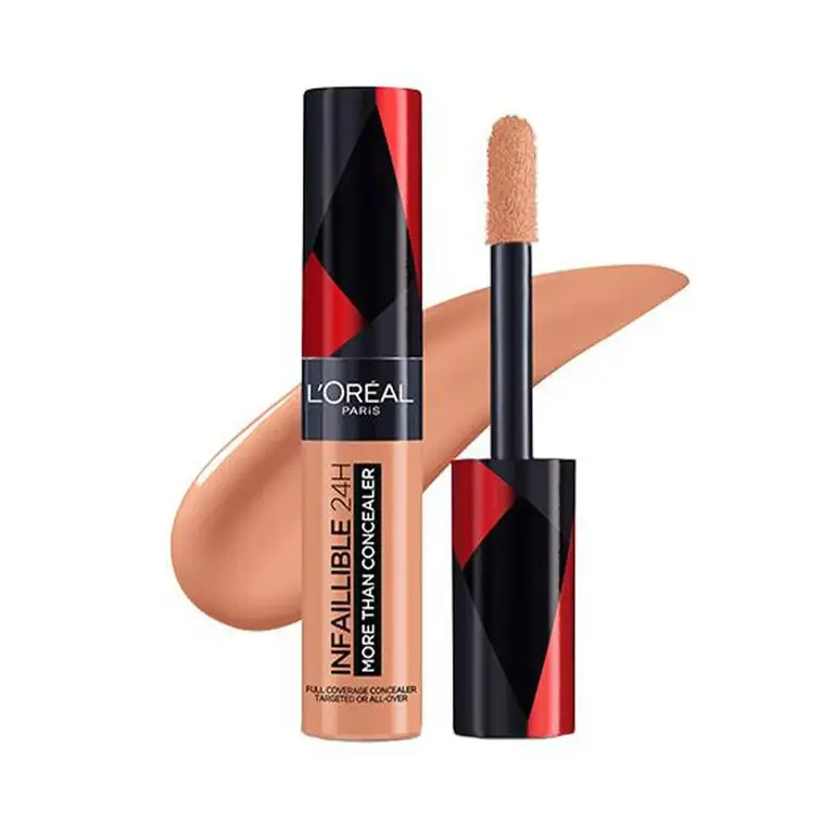 L'Oreal, Full Coverage Stay-In-Place Concealer, Pecan 330