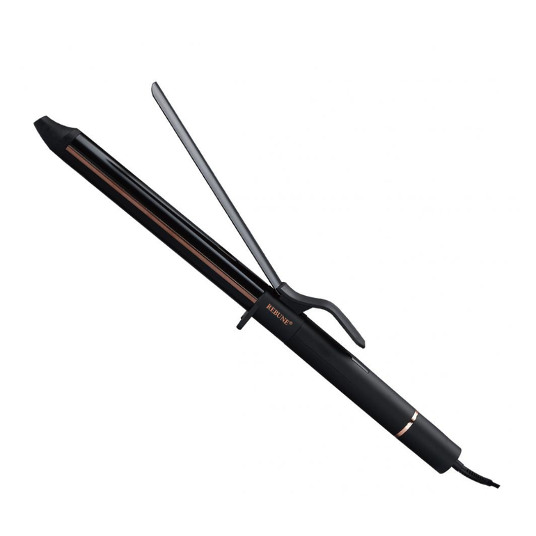 rebune, Curly Hair Straightener, Double Ceramic, -re2121
