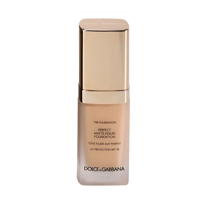 Dolce & Gabbana, Liquid Foundation, Matte Perfect, - Warm Rose 130
