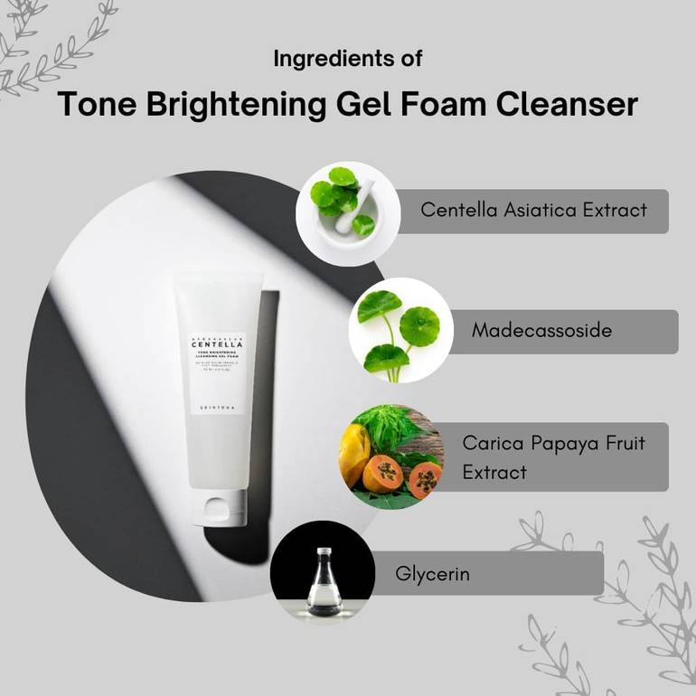Skin 1004, Facial Cleansing Foaming Gel, Centella, 125ml
