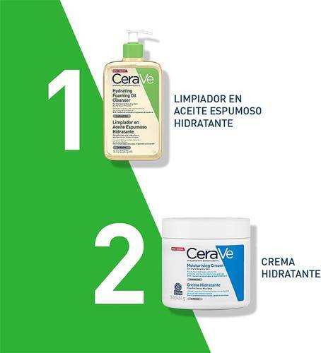 CeraVe Moisturizing Cleansing Foaming Oil for Normal to Dry Skin 236ml
