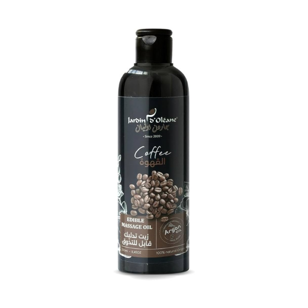 Garden Olean, massage oil, coffee, tasteable
