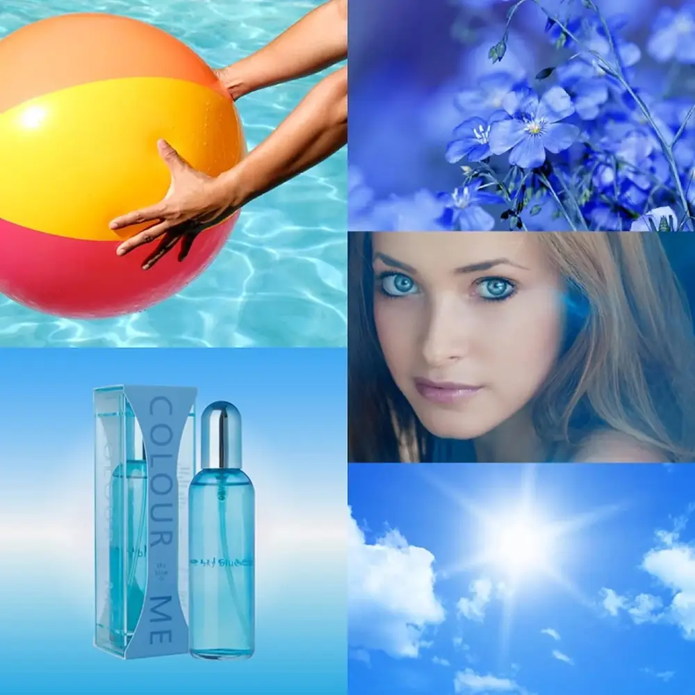 Color Me Sky Blue Eau de Toilette for Women - 50 ml