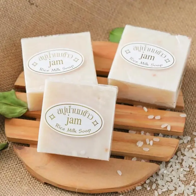 Jam Rice Milk Soap