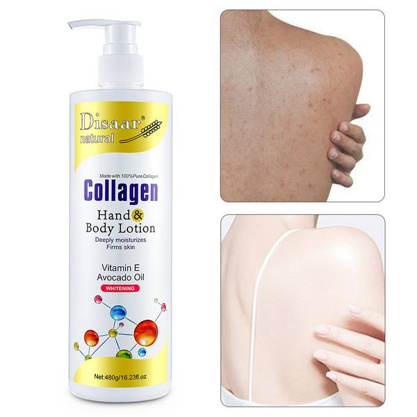 Disaar Collagen and Avocado Oil Moisturizing and Whitening Cream for hands and body