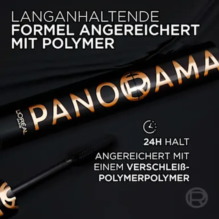 L'Oreal, Volume Mascara, Million Panorama, All Night - Black