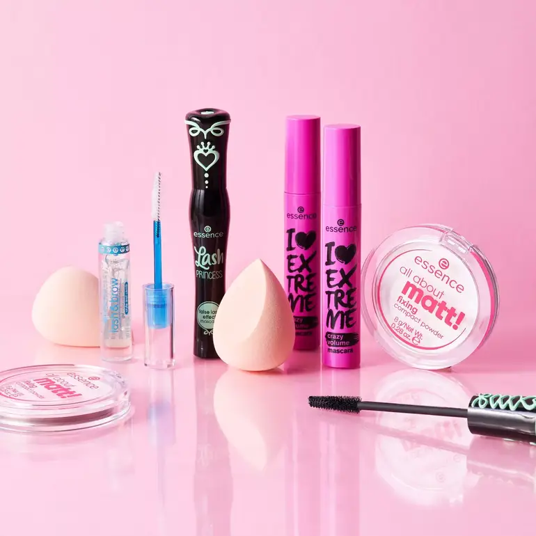 Essence, Mascara, Lash Princess, Valis Lash Effect, - Green