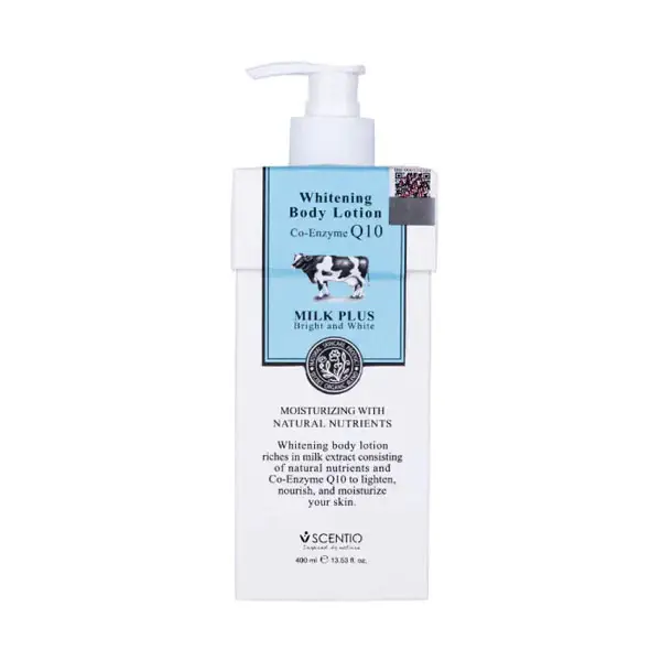 scenito, Body Whitening Lotion, Milk Plus Q10, - 400 ml