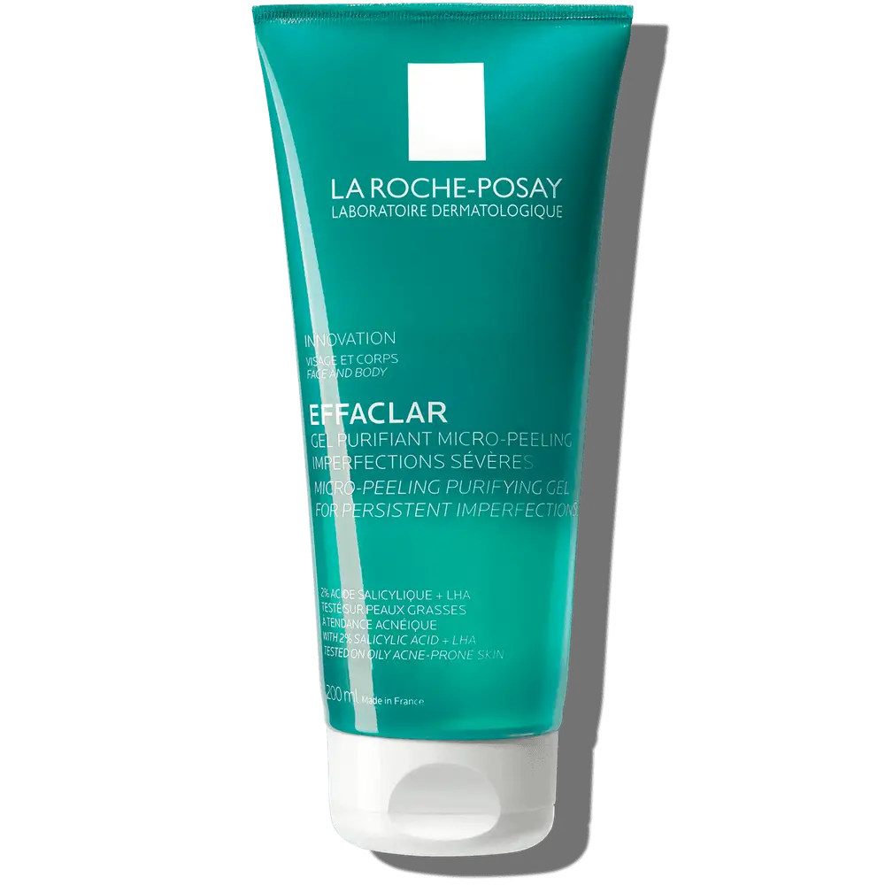 La Roche-Posay, Effaclar Ultra Concentrated Serum, Set with Purifying Foaming Gel for Oily & Acne-Prone Skin |