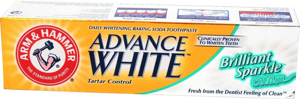 ,Arm & Hammer, Advance White, Daily Whitening Toothpaste