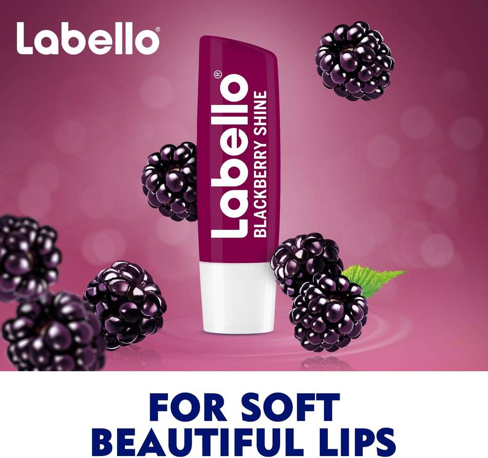 Labello, Lip Balm & Moisturizer, Blackberry