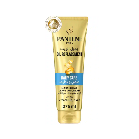Pantene, cream, oil replacement, daily care, healthy and clean, for weak hair,