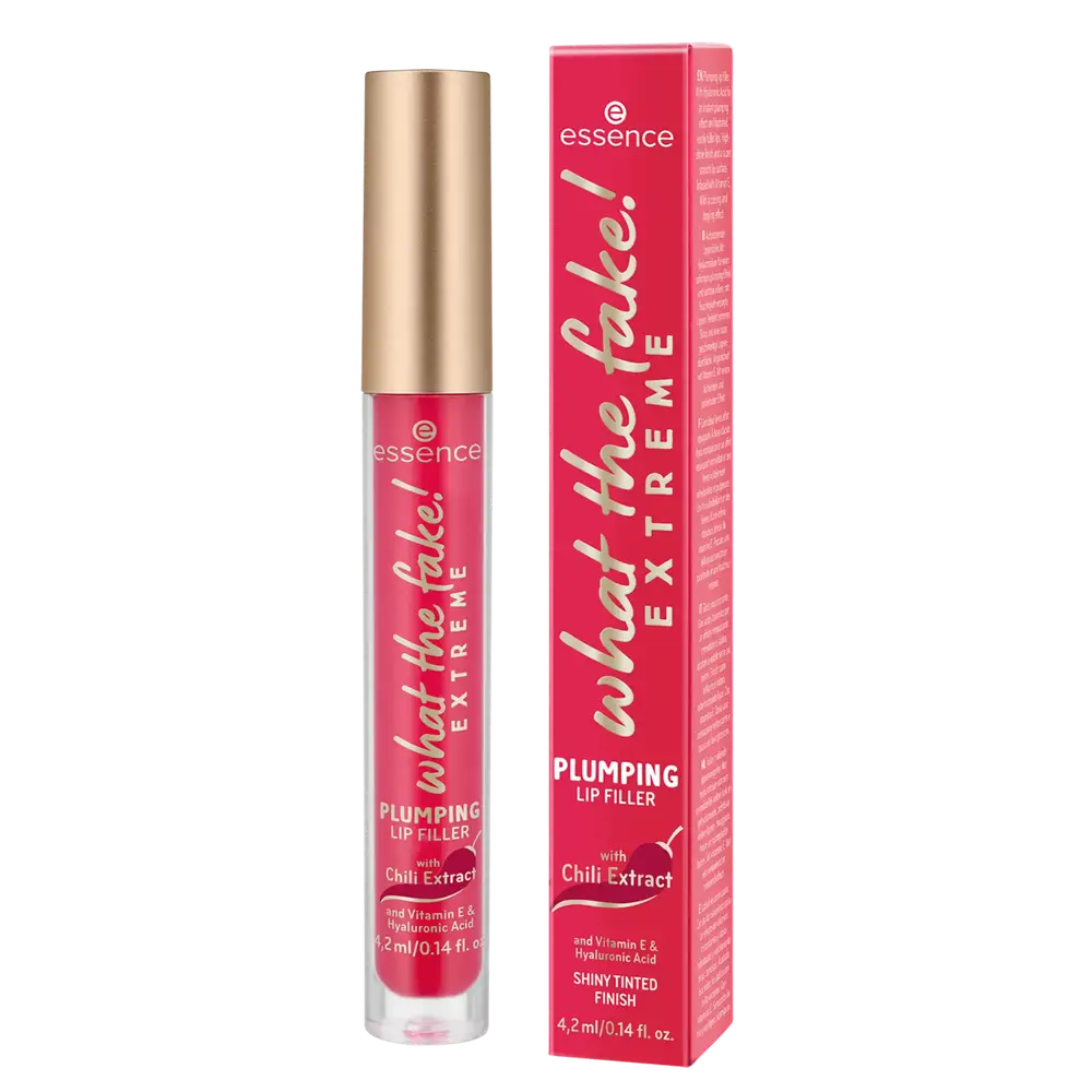 Essence, polish, plump, for lips, with pepper, hot, What the Vic, Extreme, plumping, lip filler