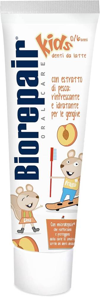 PureBreak, Children's Toothpaste, 0-6 years, Peach Flavor - 50ml